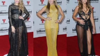 Carmen Aub, Fanny Lu y Sophia del Carmen.