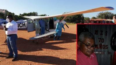 De acuerdo con las autoridades el médico Daniel Walter Willy (70) se descompensó durante el vuelo.