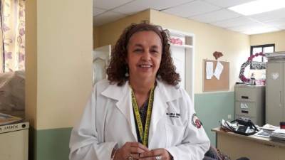 Cargo. Luisamaría Pineda, epidemióloga del Rivas.
