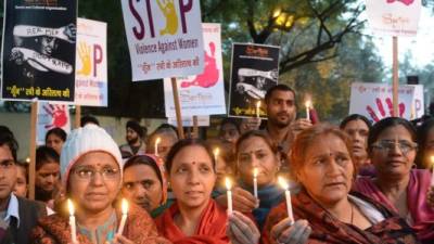 Las protestas en el marco del Día de la Mujer exigieron que las autoridades protejan a las féminas de las violaciones.