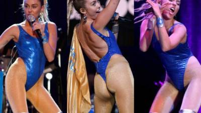 Miley Cyrus y su atuendo, que hacía un guiño a Israel, atrajo todas las miradas del evento.