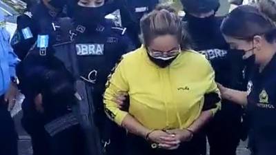 <b>María</b> <b>Mendoza</b>, alias Marbella o Patrona, fue detenida en una carretera del municipio de Sanarate, a unos 60 km de Ciudad de Guatemala.