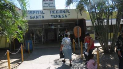 El hospital Santa Teresa está funcionando normalmente y los pacientes son atendidos en todas las áreas.