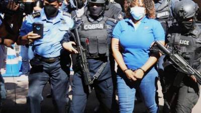 Clariza Spicer fue capturada en La Ceiba, Atlántida.