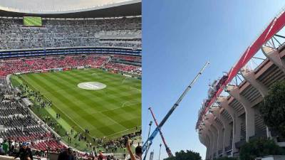 Lamentable. Aficionado perdió la vida en la previa del amistoso entre México y Portugal en el estadio Azteca, ahora estadio Banorte.