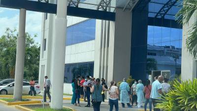 Video: Así evacuaron edificios en San Pedro Sula por el sismo