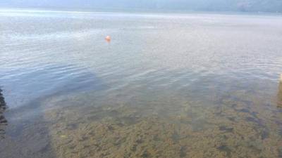 Imagen del lago de Coatepeque en El Savador. Fotografías tomadas del Facebook de Prensa Santa Ana SV.