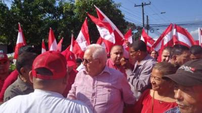 El expresidente hondureño Roberto Micheletti.