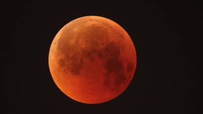 Eclipse total de luna se verá en Honduras
