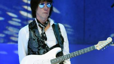El guitarrista Jeff Beck.