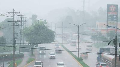 En el valle de Sula se prevé que las lluvias serán menos intensas.