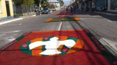 El turismo interno es parte de la Semana Mayor y las alfombras representan un oportunidad de acercarse más a Jesús.