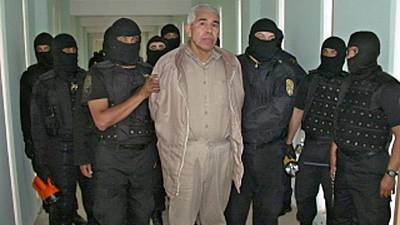 Caro Quintero fue capturado hace unas semanas en las montañas de Sinaloa por la Marina de México.