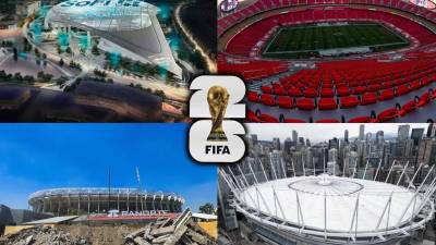 Estos son los 16 estadios en los que se jugarán el Mundial 2026 en Estados Unidos, Canadá y México. Será la primera edición con 48 selecciones, tres países como sede y 104 partidos para coronar al campeón.