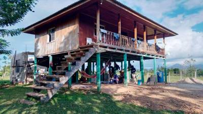 <b><span class=mln_uppercase_mln>Decomiso.</span></b> La vivienda era utilizada como centro de operaciones.