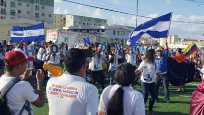 Según la Pastoral Juvenil de la Diócesis de San Pedro Sula, más de 500 jóvenes sampedranos viajaron a Panamá.