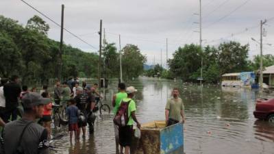 Cientos de familias siguen afectadas por las tormentas Eta y Iota en la zona norte de Honduras.
