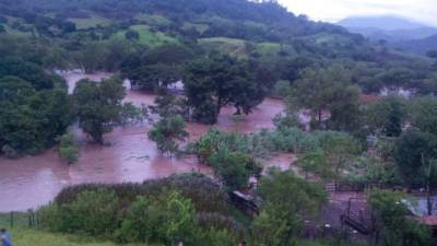 La cuenca del río Aguán ya ocasionó desbordamientos en Olancho.