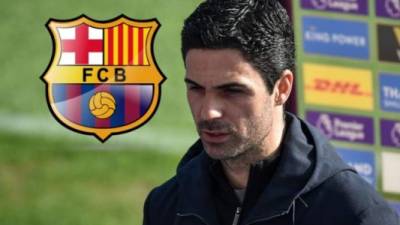 Arteta, asistente técnico de Josep Guardiola en el Manchester City, tomó el banquillo del Arsenal en 2019 y su nombre se relacional al Barcelona.