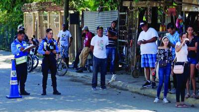El atropellamiento de Alberto Sorto ocurrió ayer en la mañana en el barrio Cabañas del municipio de Villanueva.