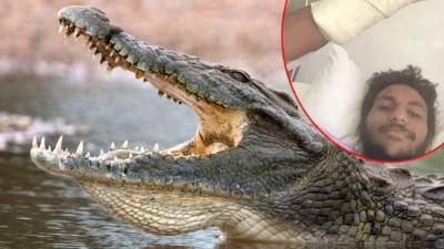 El amigo de Isaac Adidi (21) asegura que este le sacó un ojo al animal que buscaba sumergirlo.