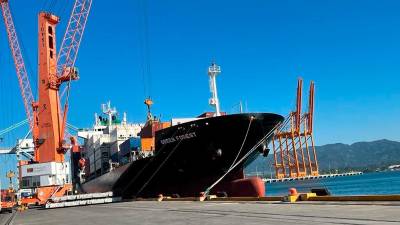 <b><span class=mln_uppercase_mln>Puerto.</span></b> Estados Unidos es el principal socio comercial de Honduras a través de Puerto Cortés.