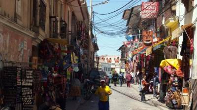 Mercado de las Brujas en La Paz, Bolivia.