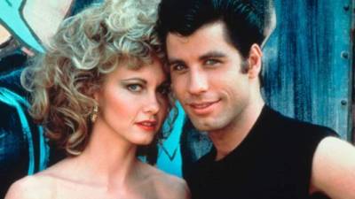 Olivia Newton-John y John Travolta.