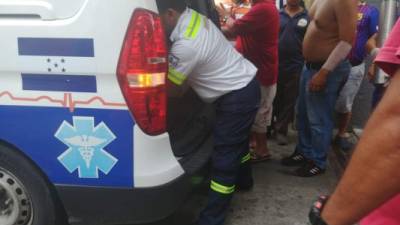 Los dos heridos fueron llevados de emergencia a un centro asistencial.