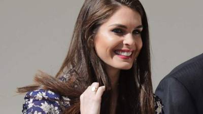 Hope Hicks, exdirectora de comunicación de Donald Trump.