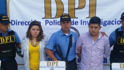 Los detenidos fueron identificados como Javier Pérez Orellana y Lilian Dinora Paredes.