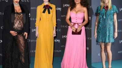 Kim Kardashian, Dakota Johnson, Salma Hayek y Gwyneth Paltrow.