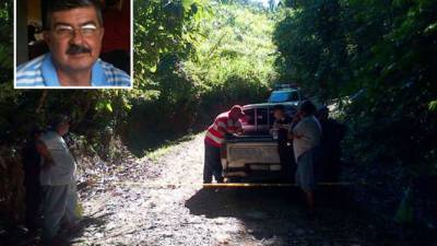 El cadáver del empresario Héctor Ramos (60) fue hallado en la comunidad de Río María en La Ceiba.