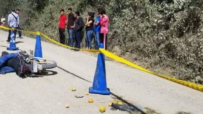 Las víctimas se conducían en una motocicleta.