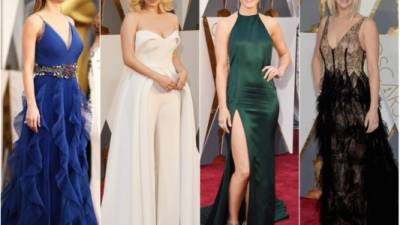 Brie Larson, Lady Gaga, Rachel McAdams y Jennifer Lawrence.