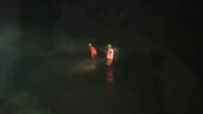 El cuerpo del niño fue encontrado sin vida por vecinos de la localidad, quienes se sumaron a las labores de búsqueda junto a un equipo del Cuerpo de Bomberos de Honduras. Fotografía: Cortesía.