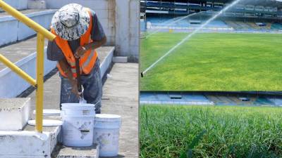 La nueva cancha del Estadio Morazán ya tiene fecha de entrega y este martes, Diario LA PRENSA se adentró en sus instalaciones para ver la actualidad del recinto.