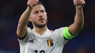 Eden Hazard anunció que se retira de la selección de Bélgica.