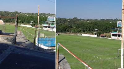 En este desierto estadio Mariano Matamoros de Cuernavaca preparará la Selección de Honduras el partido de vuelta de los cuartos de final de la Nations League contra México.