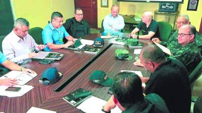 La reunión se celebró ayer en el Ministerio Público con representantes de las instituciones de Seguridad.