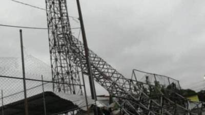Malas noticias en Puerto Cortés luego que su histórico estadio sufrió daños.