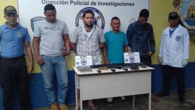 Varios detenidos en el Caribe de Honduras.