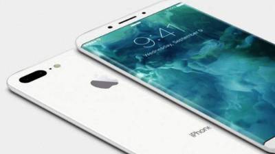 Imagen conceptual del posible aspecro del iPhone 8.