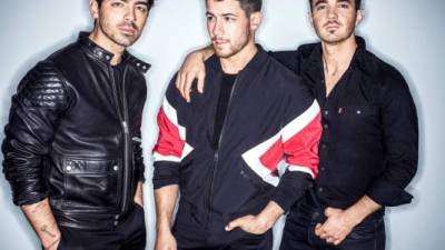 Los estadounidenses Jonas Brothers, Joe, Nick y Kevin. EFE/Universal Music