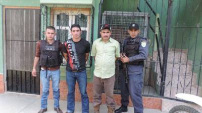 Los detenidos fueron puestos a la orden del Ministerio Público.