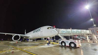 La aerolínea Iberojet opera el Airbus A350-900XWB, uno de los aviones más eficientes y modernos del mundo.