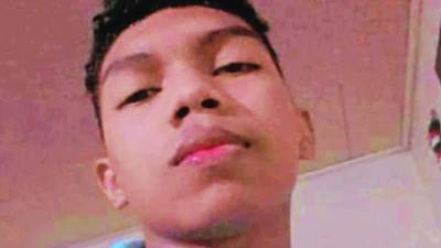 Brayan David Ebanks se recupera en un hospital.