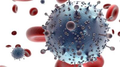 En una persona infectada con el VIH existe una lucha entre el virus y el sistema inmunológico.