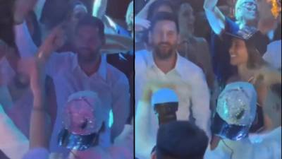 Al ritmo de ‘Muchachos’ celebró Messi la fiesta de su sobrina