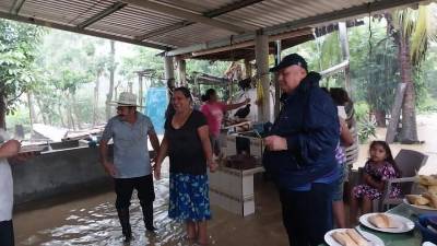 Aunque los incidentes aún no son graves, sí hay varias familias que fueron evacuadas de emergencia.